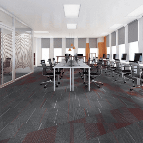 School/Office Corridor Carpet Layout